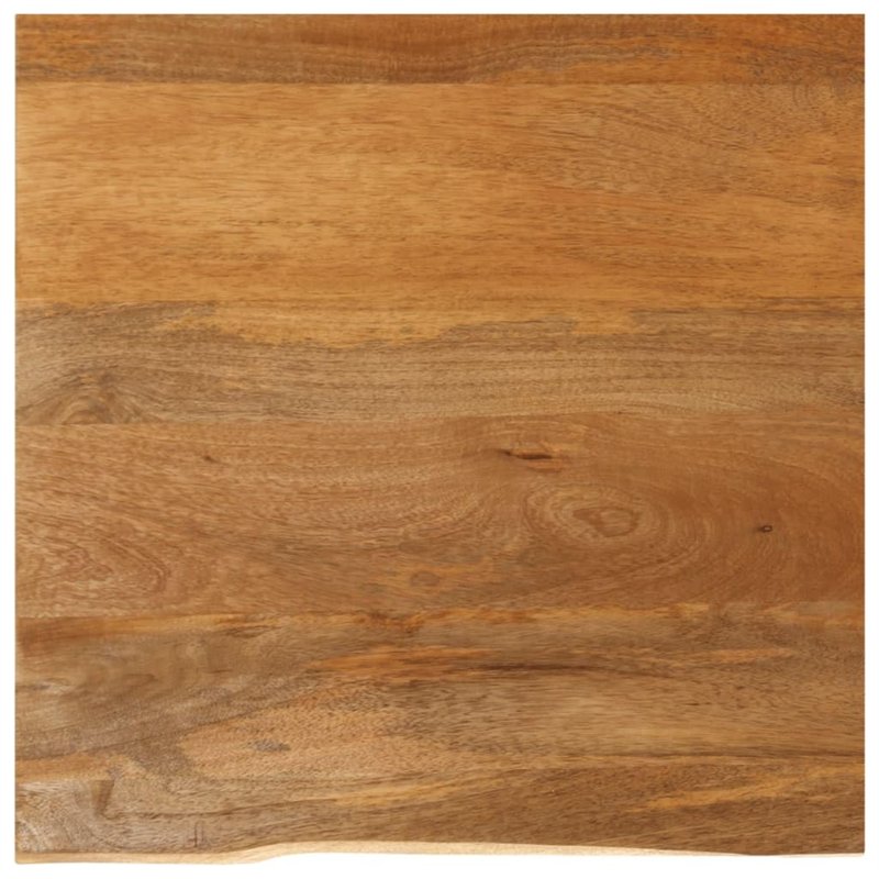 vidaXL Dessus de Table à Bord Vivant 40x40x2,5 cm Bois Massif manguier