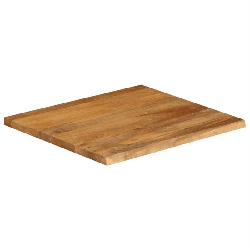 Image secondaire de vidaXL Dessus de Table à Bord Vivant 40x40x2,5 cm Bois Massif manguier