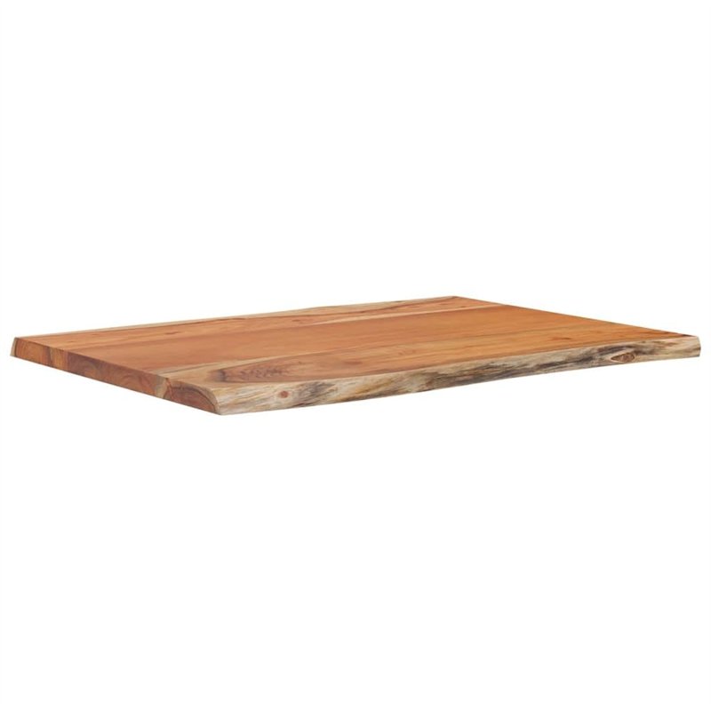 vidaXL Dessus de Table 50x40x2,5 cm rectangulaire Bois Massif d'acacia