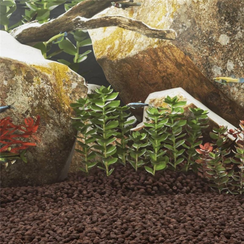 Image secondaire de vidaXL Roches Volcaniques, Pierres de Lave sous-Marine, Roches de Lave d'Aquarium, Décorations d'Aquarium Jardin Exterieur, 25 kg