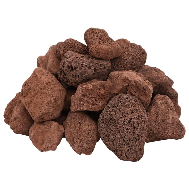 vidaXL Roches Volcaniques, Pierres de Lave sous-Marine, Roches de Lave d'Aquarium, Décorations d'Aquarium Jardin Exterieur, 10 kg