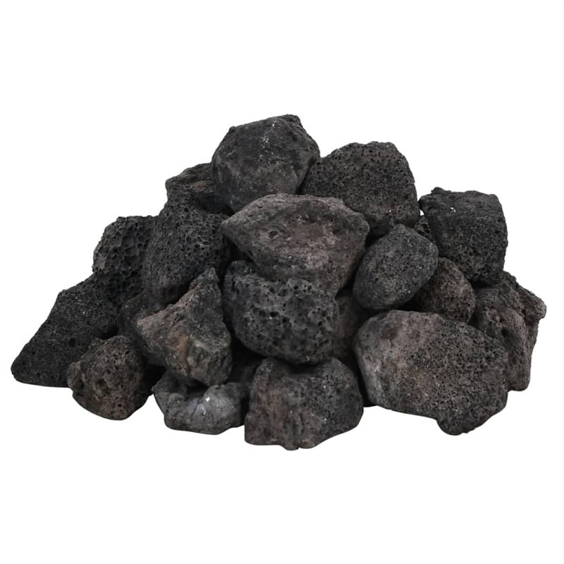 vidaXL Roches Volcaniques, Pierres de Lave sous-Marine, Roches de Lave d'Aquarium, Décorations d'Aquarium Jardin Exterieur, 10 k
