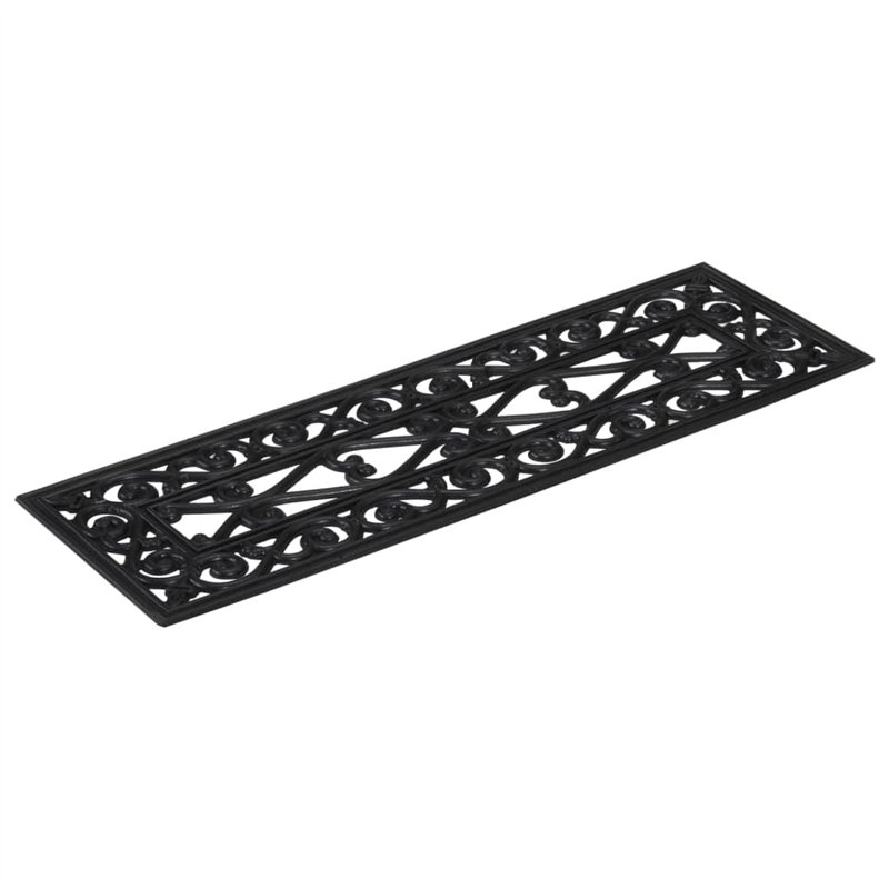 Image secondaire de vidaXL Marches d'escalier 10 pcs 25x75 cm Caoutchouc