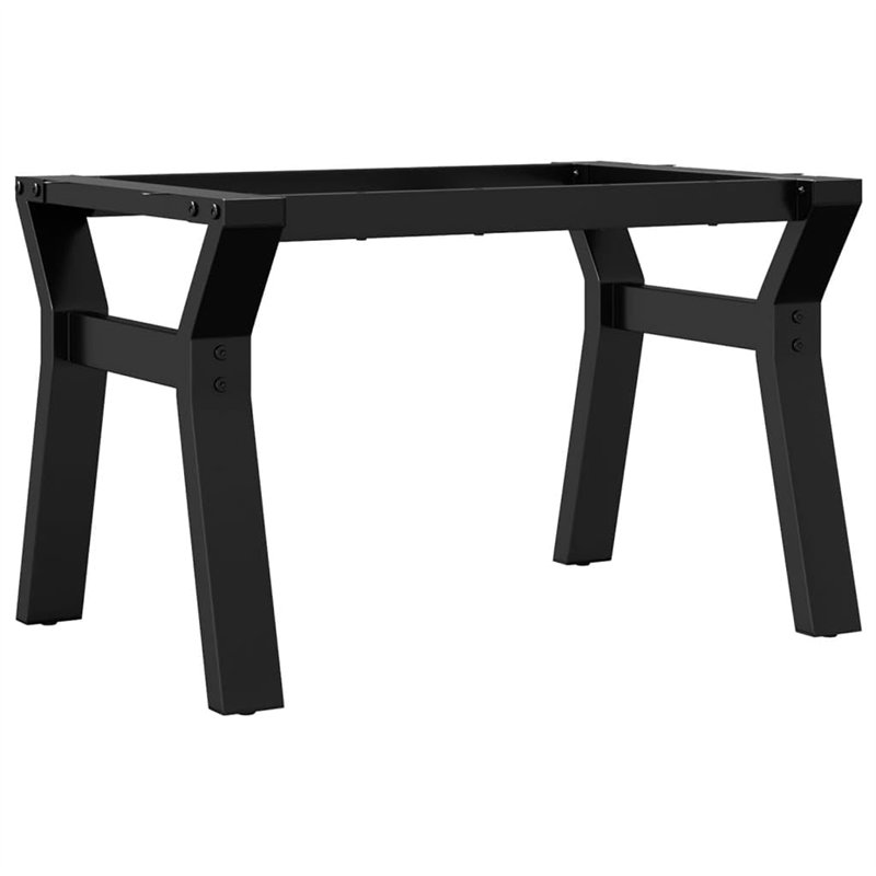 vidaXL Pieds de Table Basse Cadre en Y, Pieds de Table d'Appoint, Pieds de Table d'Extrémité Salon Maison Intérieur, 60x40x38 cm