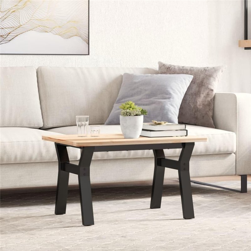 Image secondaire de vidaXL Pieds de Table Basse Cadre en Y, Pieds de Table d'Appoint, Pieds de Table d'Extrémité Salon Maison Intérieur, 60x40x38 cm