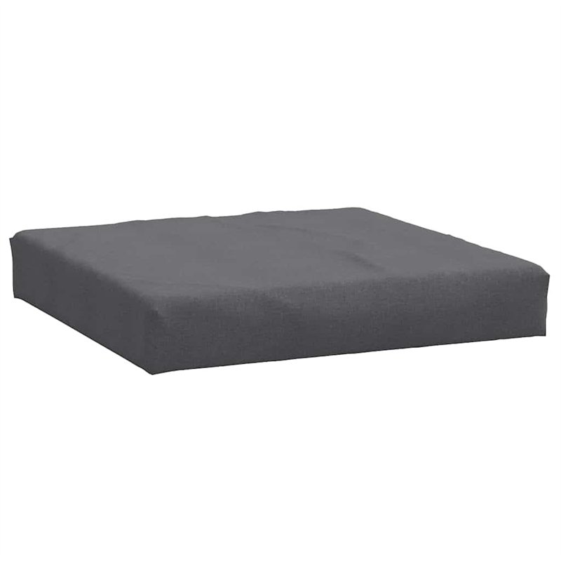 vidaXL Palldyna melerad Antracit 60x60x9,5 cm tyg, soffdyna, dyna pallsoffa, trädgårdsdyna, soffdynor, dynor pallsoffa, trädgård