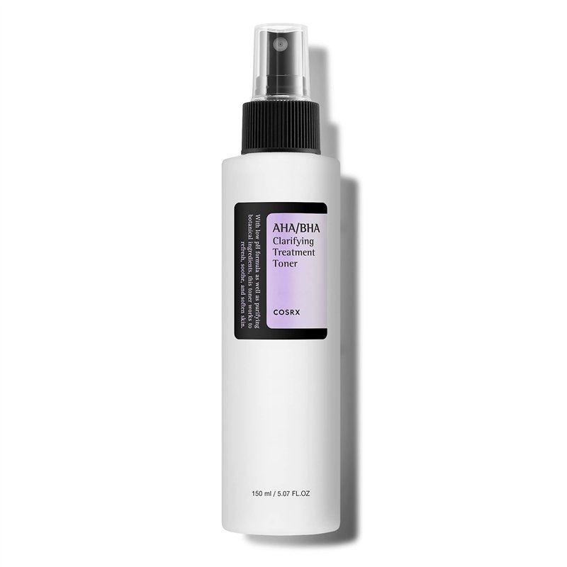 COSRX AHA/BHA Treatment Toner | Essence pour traiter les points blancs, les pores et les peaux irrégulières | 150ml / 5.07fl.oz