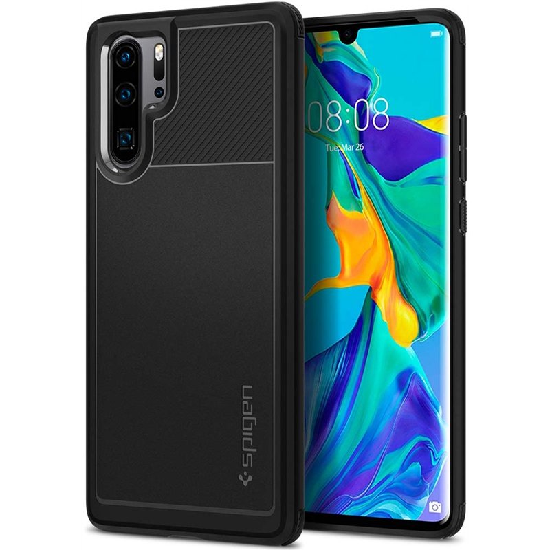 Image secondaire de Spigen Rugged Armor Coque Compatible avec Huawei P30 Pro - Noir