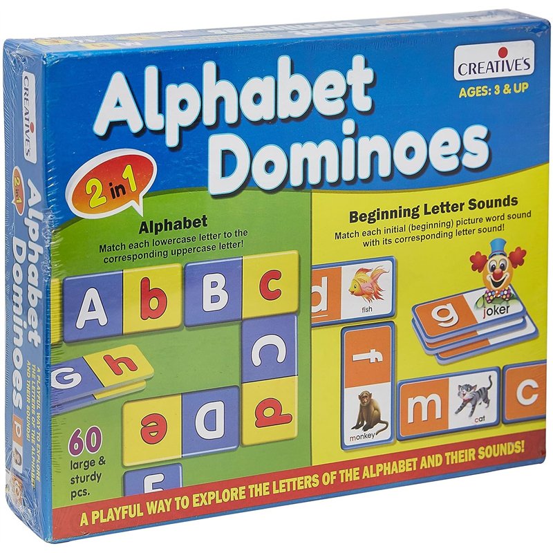 Creative Educational 0242 Jeu 2 en 1 Dominos