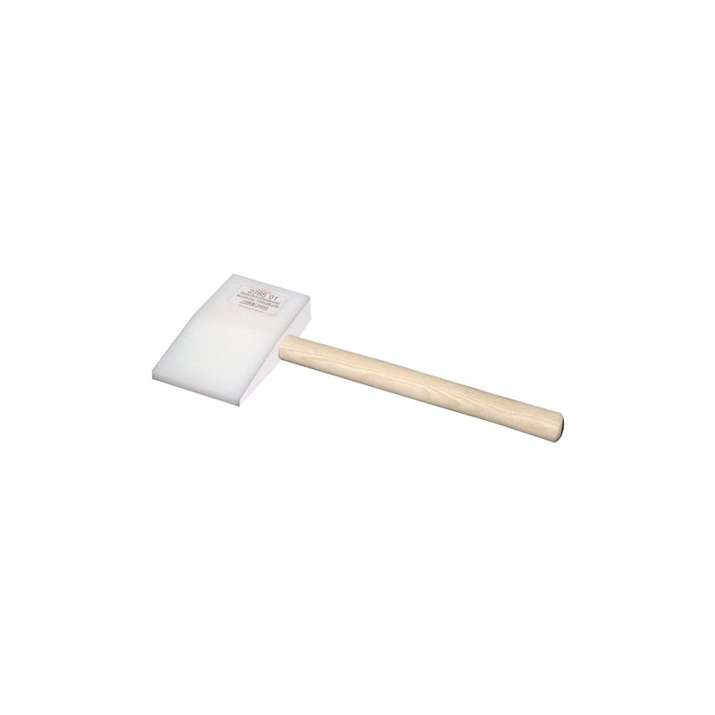 Stubai 278501 Maillet PVC cunéiforme, Blanc/Beige, 155 x 85 x 35 mm