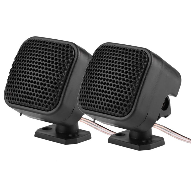 Tissting 2 Pièces Haut-Parleurs Stéréo, 500 W Haut-Parleur Voiture son stéréo Ensemble Enceinte Voiture Portable pour Voiture