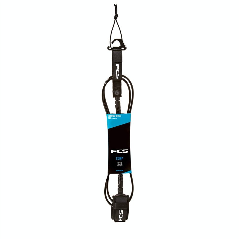 FCS 5 COMP ESSENTIAL Leash 2023 black