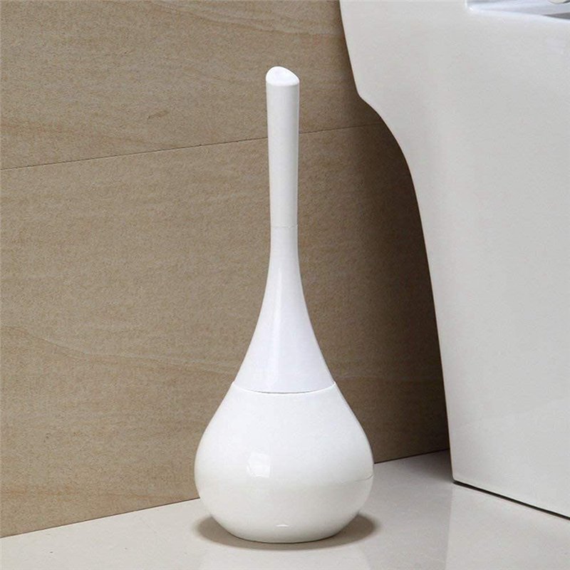 Brosse WC,Brosse de Toilettes Salle De Bains Porte-balais WC Brosse De Toilette Accessoires De Salle De Bains Toilettes Brosse D