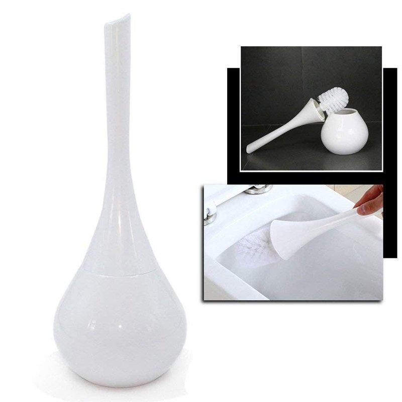 Image secondaire de Brosse WC,Brosse de Toilettes Salle De Bains Porte-balais WC Brosse De Toilette Accessoires De Salle De Bains Toilettes Brosse D