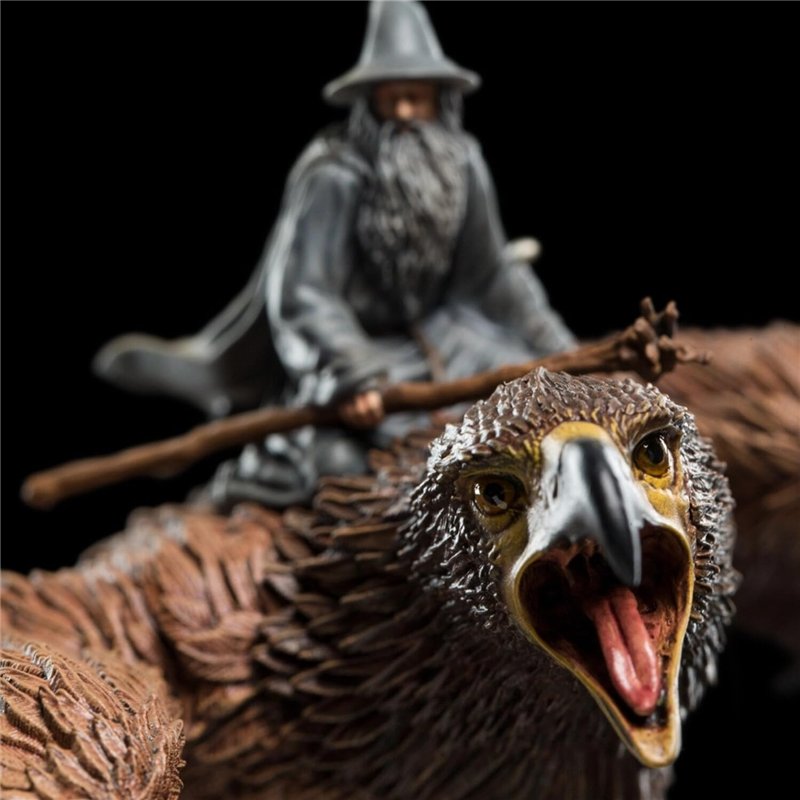 Image secondaire de Weta Collectibles - Lord of The Rings Figurine Gandalf on Gwaihir 860102583 Multicolore