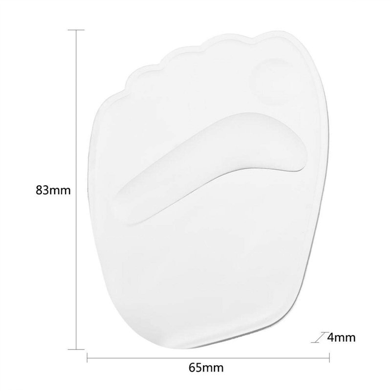 Image secondaire de 2 pièces nouveau Gel utile antidérapant avant-pied élastique Silicone semelles de chaussures à talons hauts coussin coussinets d