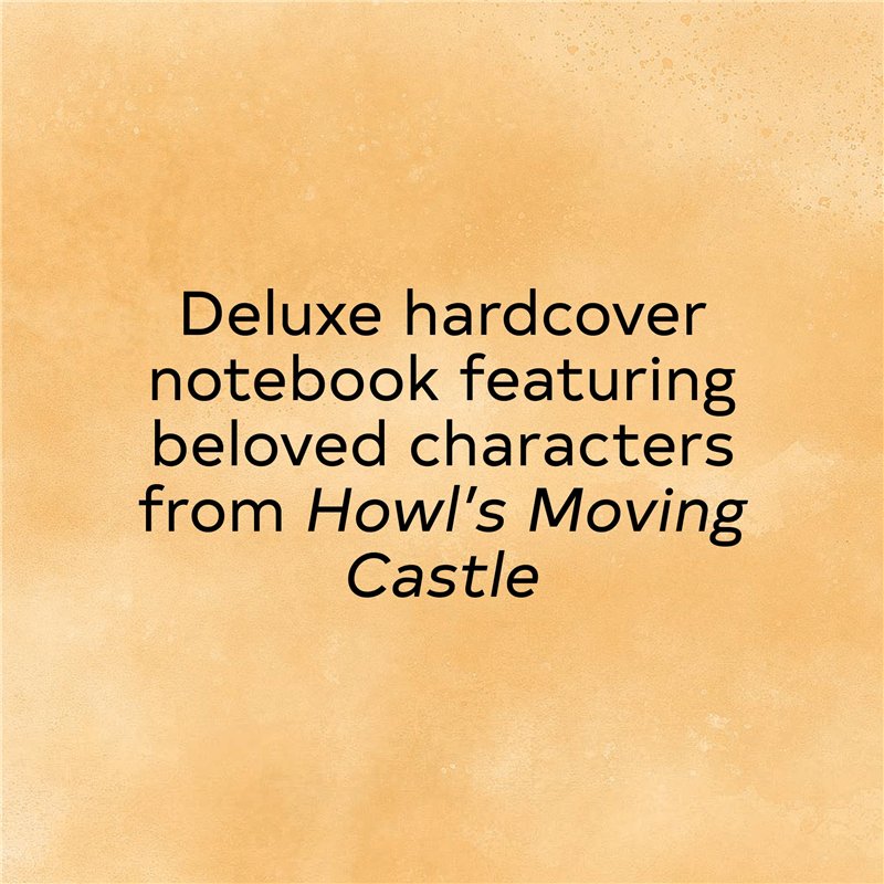Image secondaire de Studio Ghibli Howl's Moving Castle Notebook