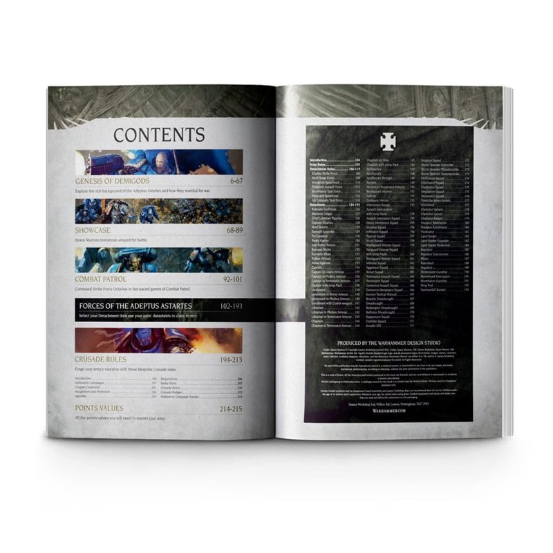 Image secondaire de Warhammer 40k - CODEX V.10 Space Marines (En)