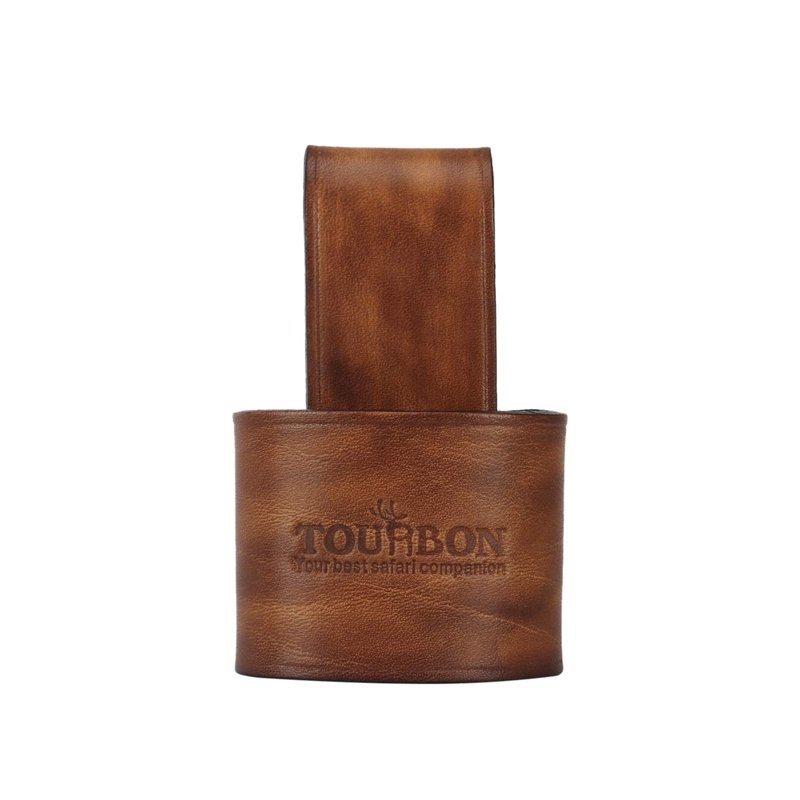 Tourbon Porte-Outils avec poignée en Cuir véritable pour Marteau Hache Faucille