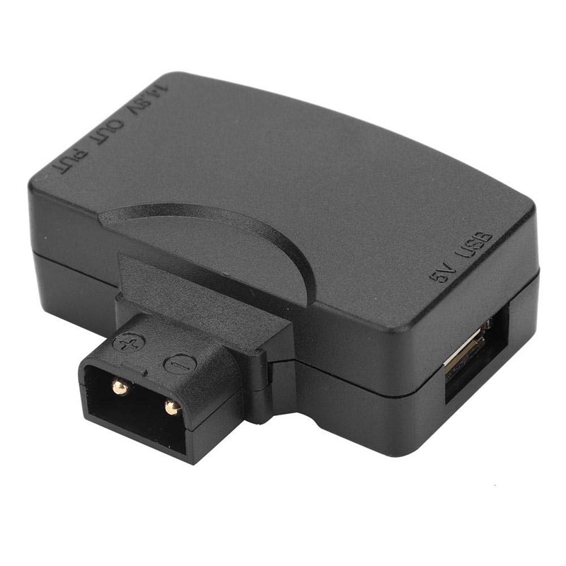 Adaptateur USB, connecteur D-Tap vers 5 V Adaptateur USB pour caméscope V-Mount Batterie pour caméra pour BMCC, conçu pour vos s