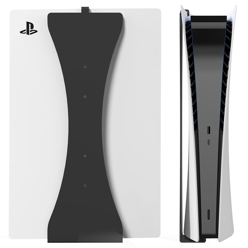 HumanCentric Support mural compatible avec Fat PS5 Original, support métallique pour Fat PS5, support pour versions numériques e