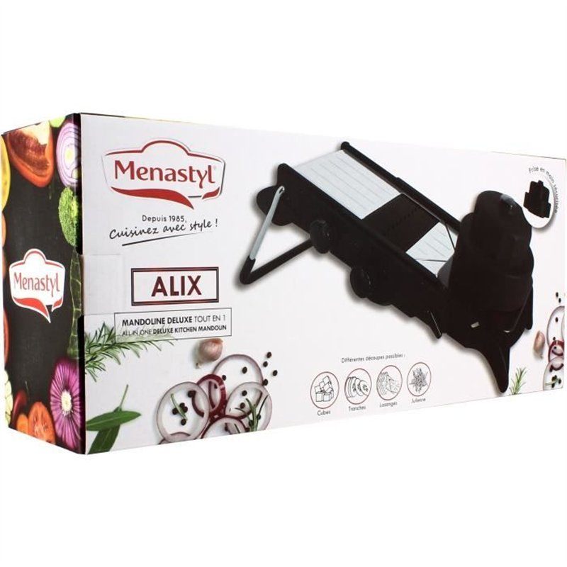 Image secondaire de Mandoline - MENASTYL - 5040058 - En acier inoxydable - Polypropylene
