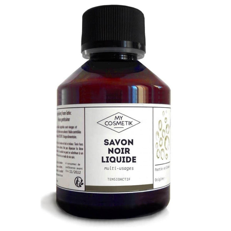 MY COSMETIK - Savon noir liquide - Nettoyant naturel et écologique, idéal pour l’entretien de la maison et du jardin - Origine v