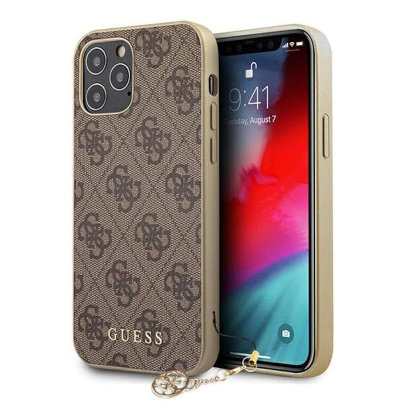 Guess Coque 4G Charm Compatible iPhone 12 Pro Max