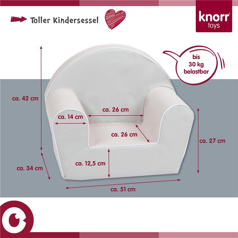 Image secondaire de KNORRTOYS.COM- Fauteuil Enfant-Wildlife, Coton, 68334