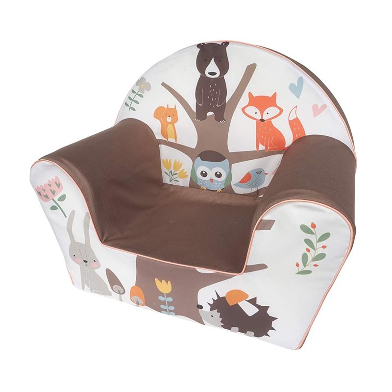 KNORRTOYS.COM- Fauteuil, 68348, Coton,Marron