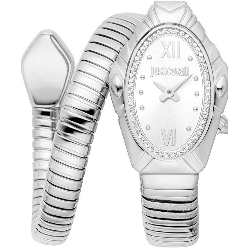 Montre Femme Just Cavalli SNAKE Argenté (Ø 25 mm)