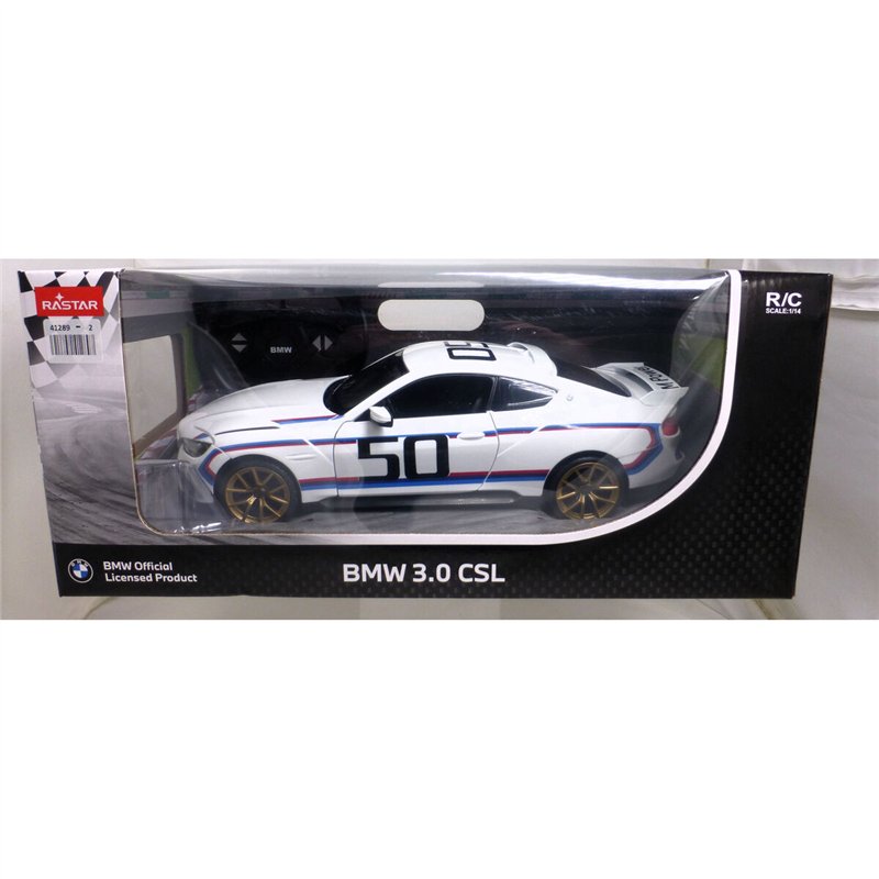 Image secondaire de Voiture Télécommandée BMW Bleu Rouge 1:14 34 x 10 x 13,5 cm (2 Unités)