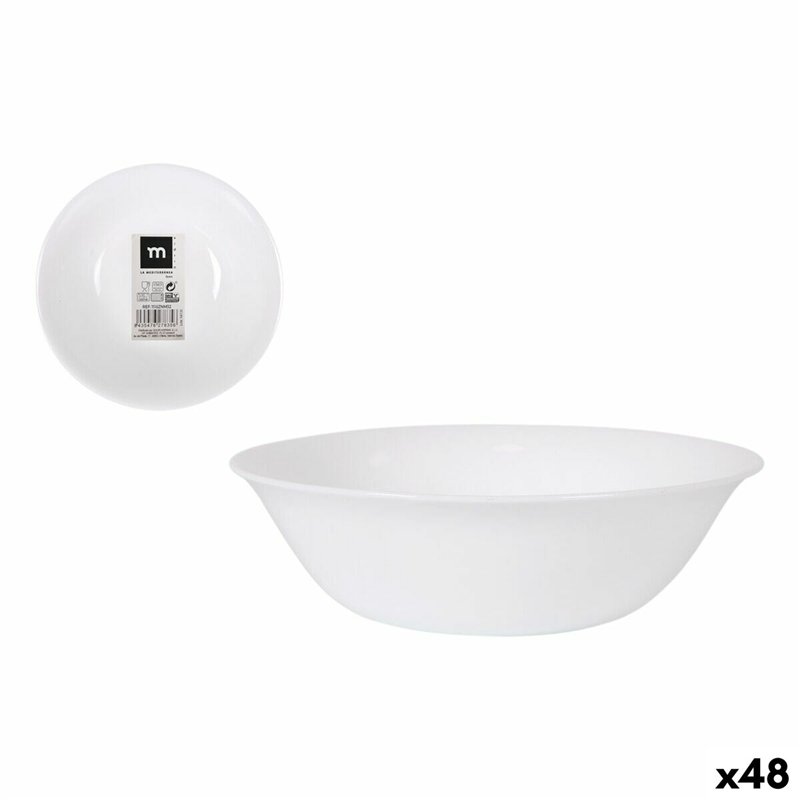Bol La Mediterránea Coup basic 16 x 5,3 cm (48 Unités)