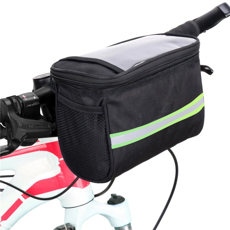 Retoo Sacoche De Guidon, 3,5 L, Sacoche De Guidon Étanche, Sac Avant De Vélo, Accessoires De Cyclisme, Sport Professionnel, Adap