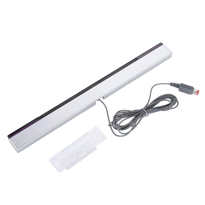 Barre de capteur Filaire Wii, Barre de capteur de Rayon de Signal Infrarouge Infrarouge/Support de récepteur Filaire pour Consol