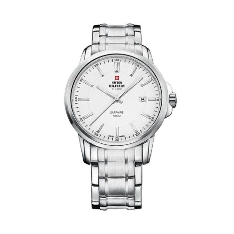Montre Homme Swiss Military Chrono SM34039.02 Argenté