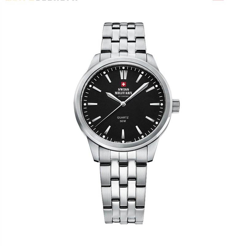 Montre Homme Swiss Military Chrono SMP36010.01 Argenté
