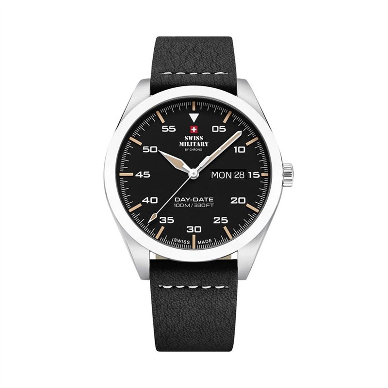 Montre Homme Swiss Military Chrono SM34087.04 Noir