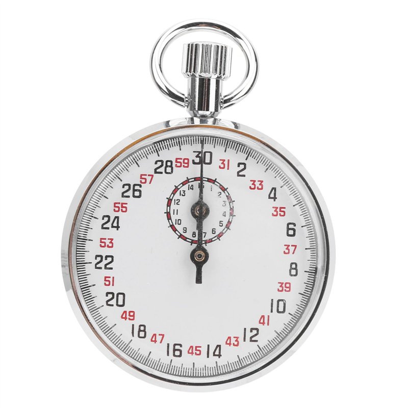 Chronomètre Mécanique - Chronomètre de Sport Minuterie Chronographe Portable Chronomètre Réveil Calendrier Horloge pour Entraîne