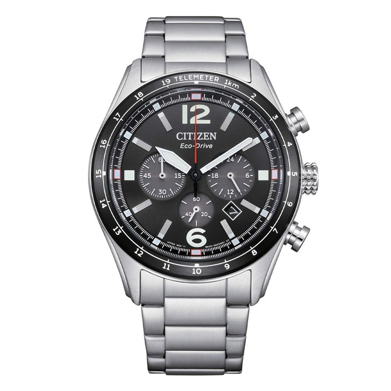 Montre Homme Citizen MOD. AVIATOR CRONO Argenté