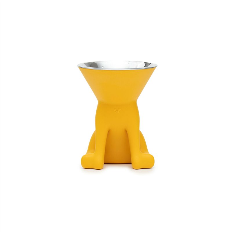 Image secondaire de Mangeoire pour chiens United Pets Elisabeth Yellow Acier inoxydable Polyéthylène 1 L