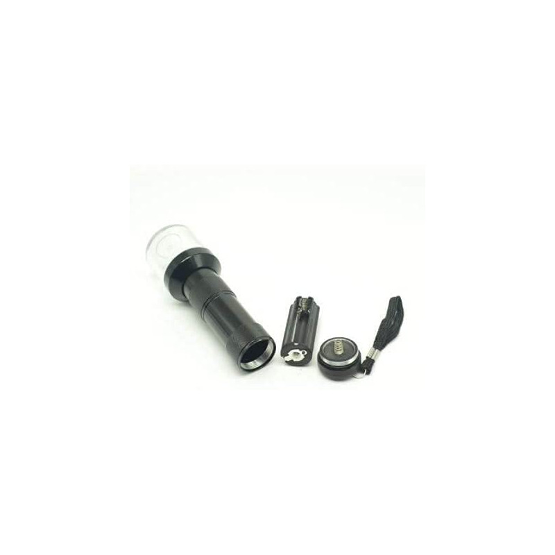Image secondaire de OUTLETISSIMO® Broyeur hachoir torche couleur noire hachoir à tabac en aluminium électrique