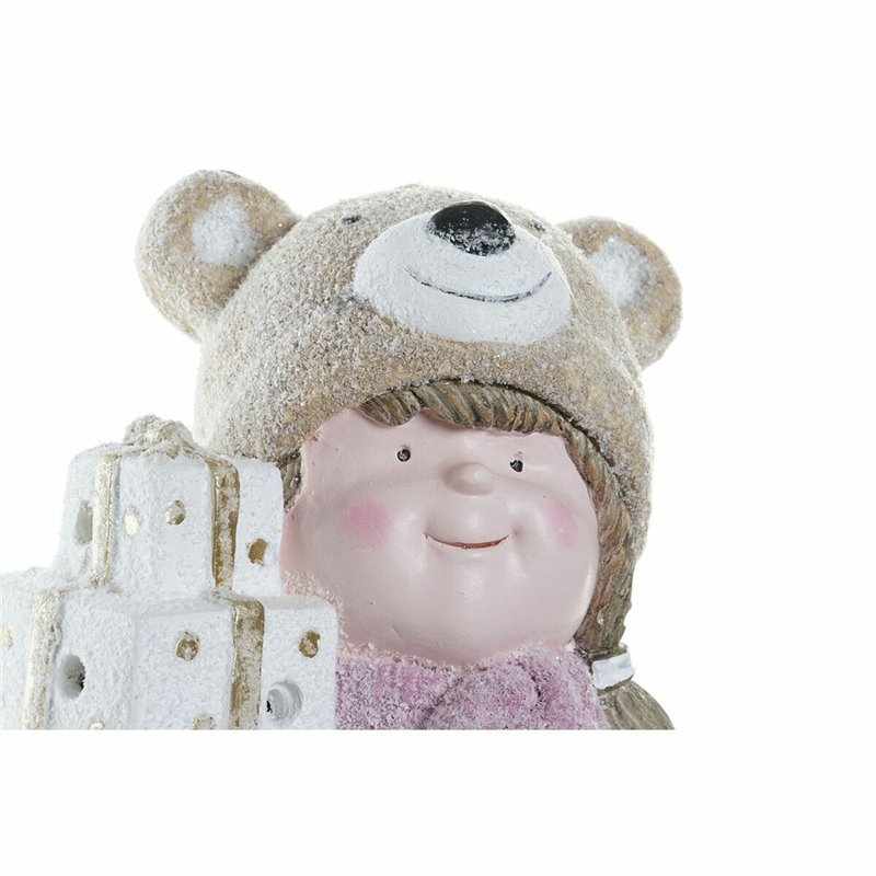 Image secondaire de Décorations de Noël DKD Home Decor Résine Enfants (25 x 16 x 38 cm) (2 Unités)