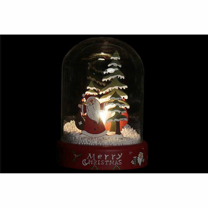 Image secondaire de Décorations de Noël DKD Home Decor Résine Verre Père Noël (2 pcs) (9 x 9 x 11 cm)