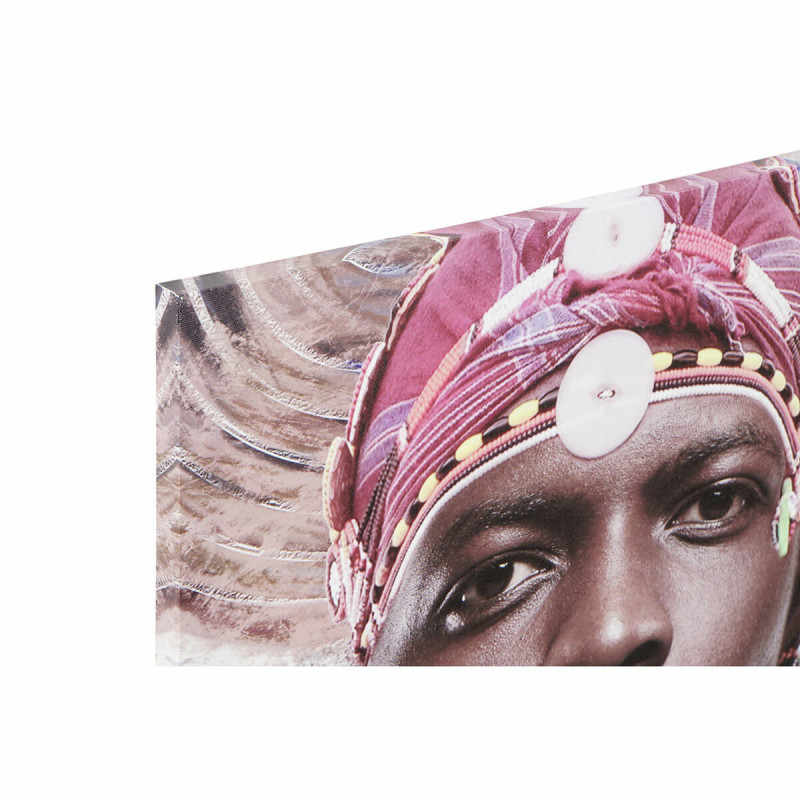 Image secondaire de Cadre DKD Home Decor Colonial Africaine (50 x 1,8 x 70 cm)