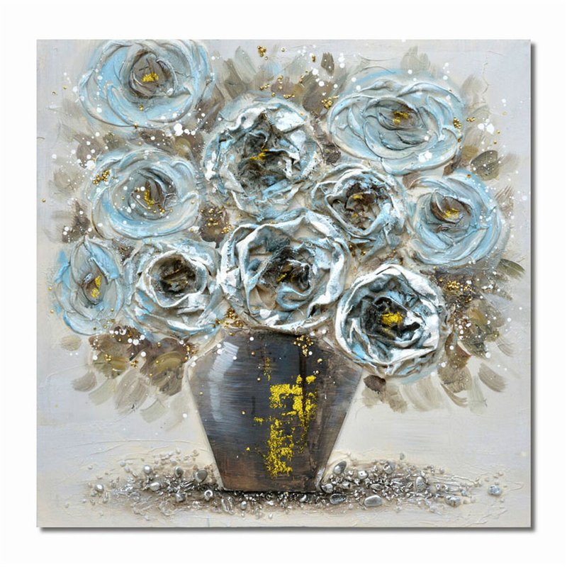 Image secondaire de Cadre DKD Home Decor S3018303 Vase (60 x 3 x 60 cm) (2 Unités)