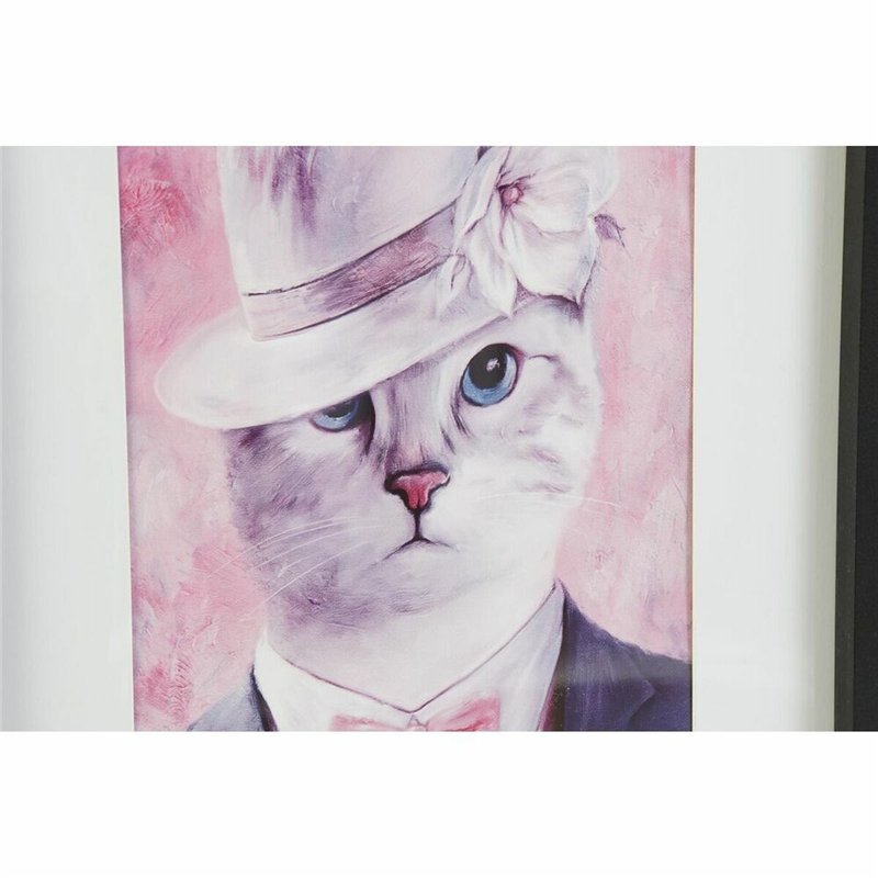 Image secondaire de Cadre DKD Home Decor Chats (35 x 2,5 x 45 cm) (35 x 2 x 45 cm) (4 Unités)