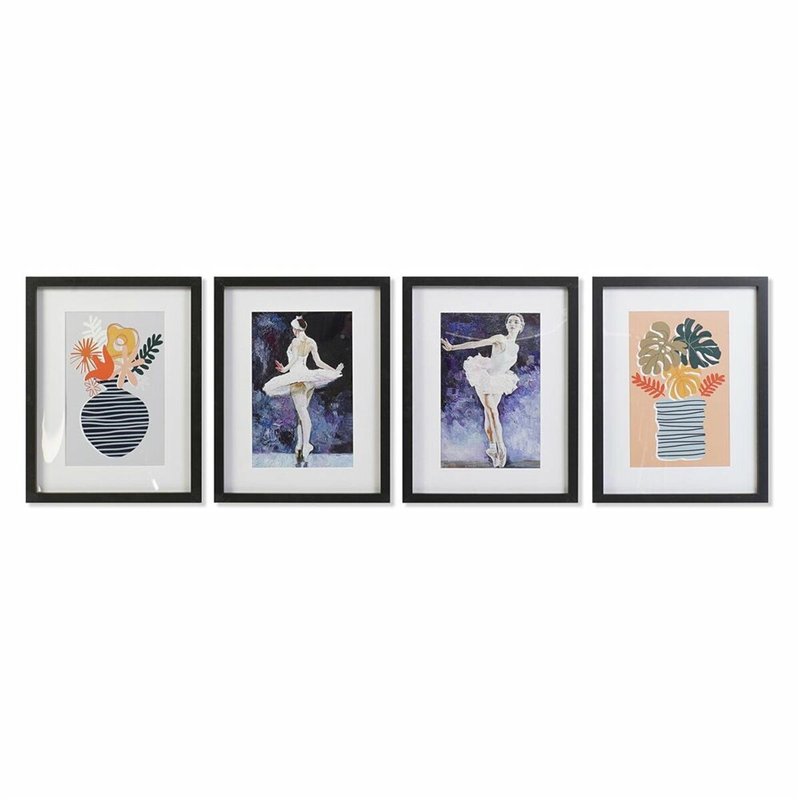 Cadre DKD Home Decor (35 x 2,5 x 45 cm) (35 x 2 x 45 cm) (4 Unités)