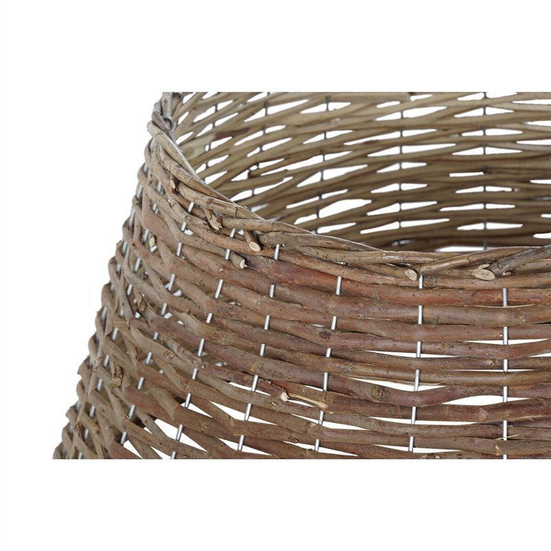 Image secondaire de Jupe pour l'arbre de Noël DKD Home Decor osier (59 x 59 x 26 cm) (2 Unités)