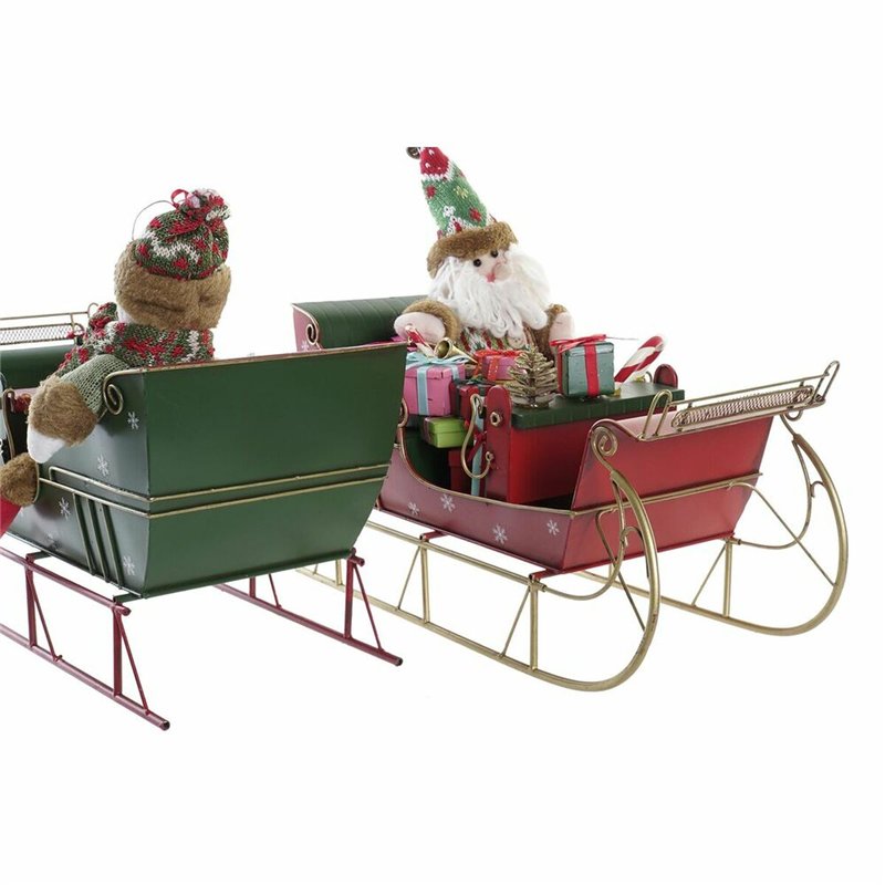 Image secondaire de Décorations de Noël DKD Home Decor Métal (38 x 19 x 35 cm) (2 Unités)